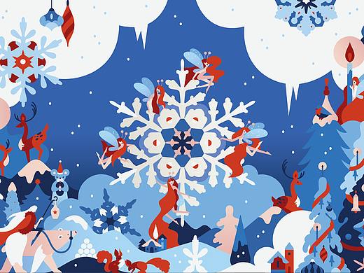 奇趣圣诞之旅——2018年JORYA圣诞动画（个人主页-ZNDk1MTk2MjQ=） - 动画片 - 站酷设计师啊喵君原创素材 - 站酷ZCOOL