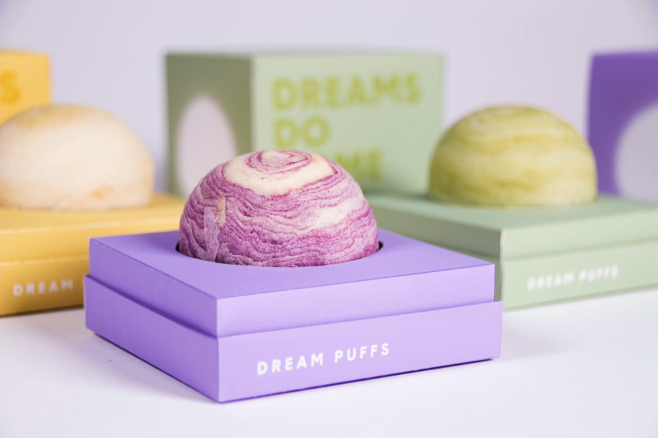 dreampuffs梦想酥点心包装