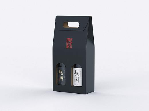 龙牌高端酱油礼盒款设计