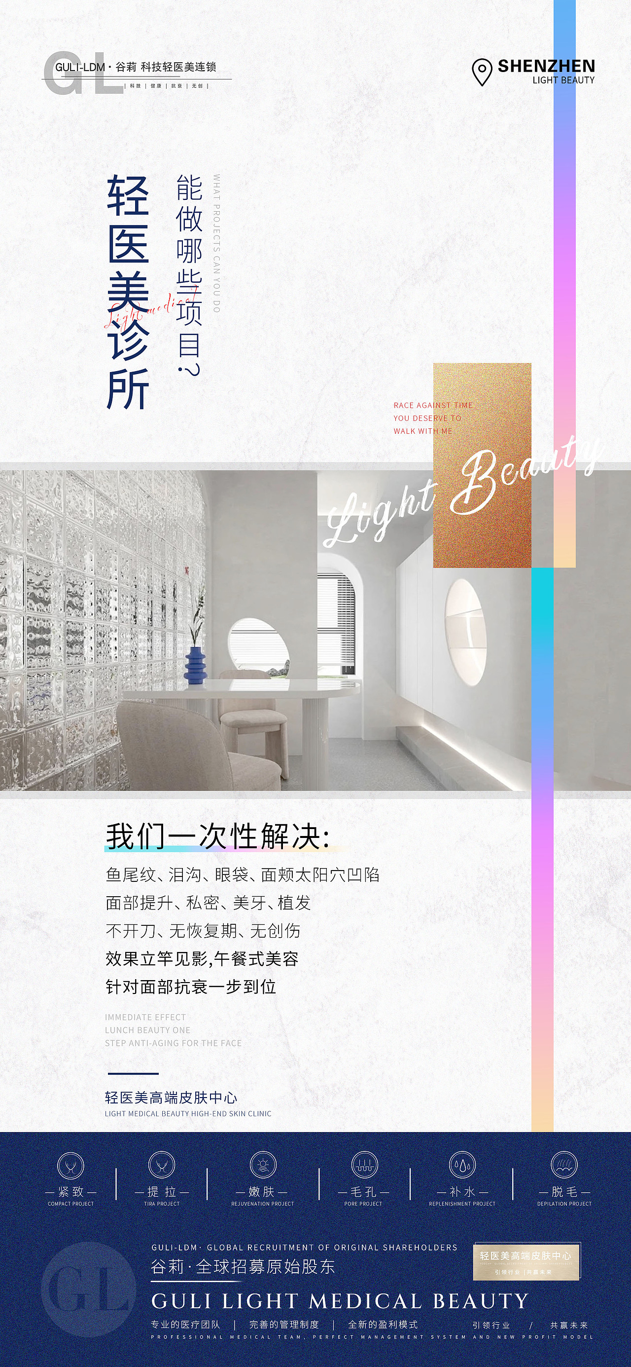 医美品牌宣传海报