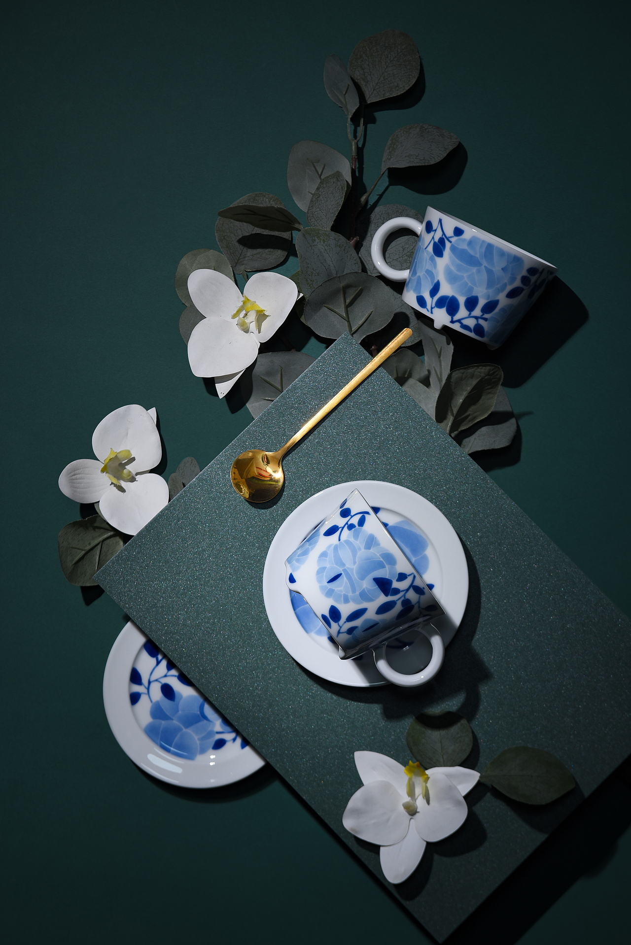 青花马克杯（图ZMzAyNzY1MzMy） - 产品摄影 - 站酷设计师见上视觉原创素材 - 站酷ZCOOL