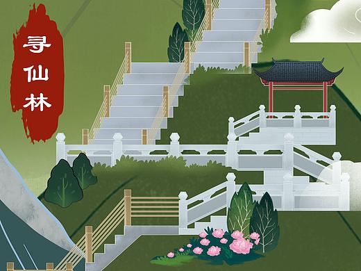 重庆天玑台步道导览图