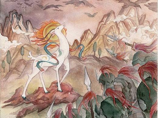 《九色鹿》绘本