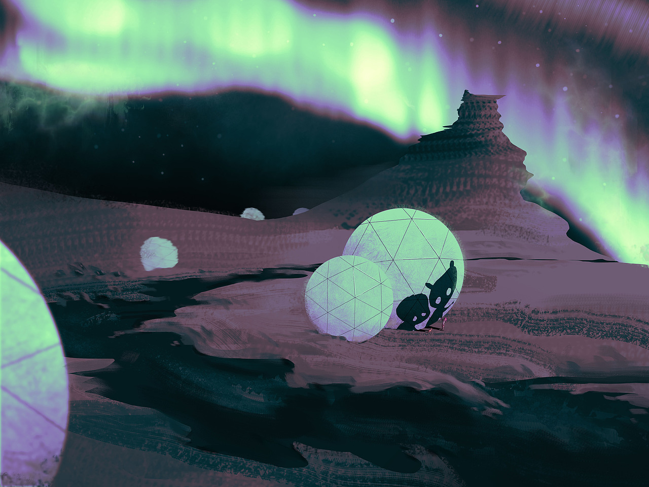 夢(mèng)中的星球（圖ZMjUwMDk2Nzcy） - 創(chuàng)作習(xí)作 - 站酷設(shè)計(jì)師咸咸咸檸七原創(chuàng)素材 - 站酷ZCOOL