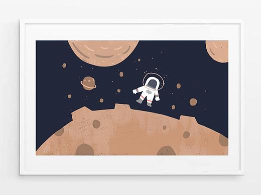 有星星的夜晚（个人主页-ZNDA5Mjg3ODA=） - 创作习作 - 站酷设计师芝士安格斯原创素材 - 站酷ZCOOL