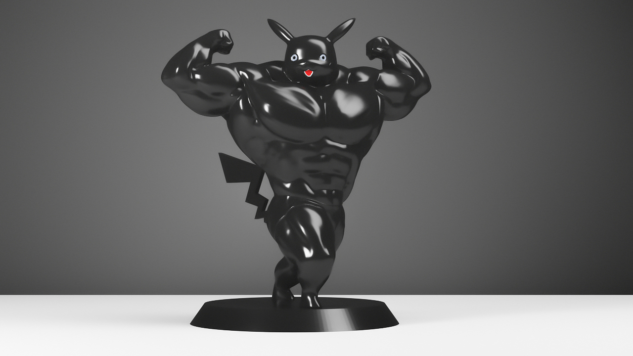 皮卡丘|三维|人物/生物|lihuaiyuaa_原创作品-站酷zcool
