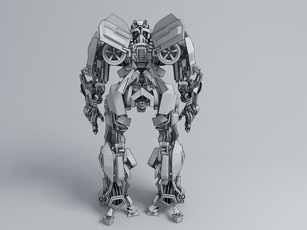 变形金刚大黄蜂|三维|机械/交通|老保 - 原创作品 - 站酷 (zcool)