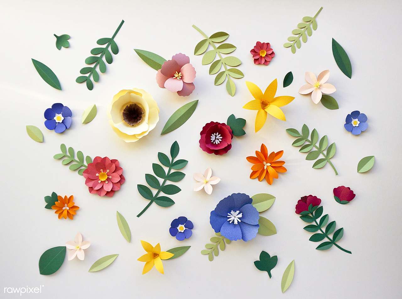 花卉手工艺（图ZMTIzODA4NTY0） - 其他手工艺 - 站酷设计师rawpixel原创素材 - 站酷ZCOOL