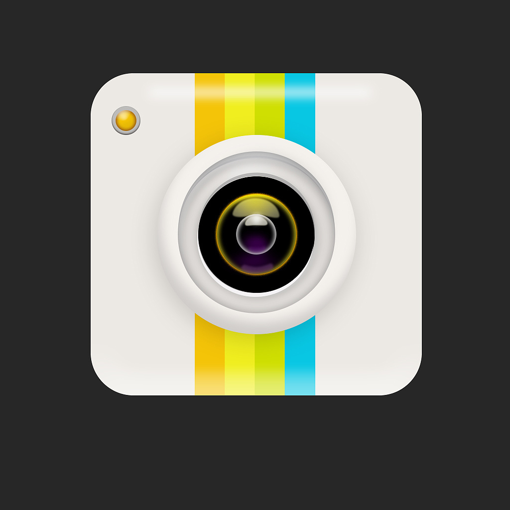 手机相机拟物图标
