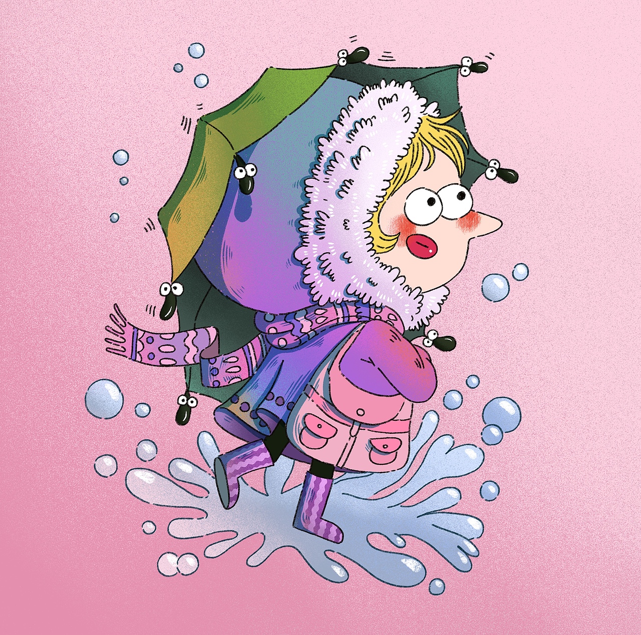 于是我画了81个脑洞[billd奔跑]（图ZMjU1MjgyNjY4） - 商业插画 - 站酷设计师油菜豚Aries原创素材 - 站酷ZCOOL