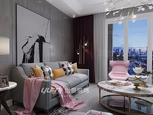 重庆南岸珊瑚水岸装修设计|远景装饰|现代简约风格