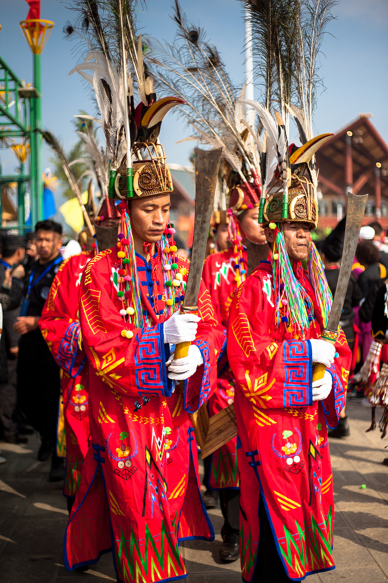 德宏景颇族目瑙纵歌节