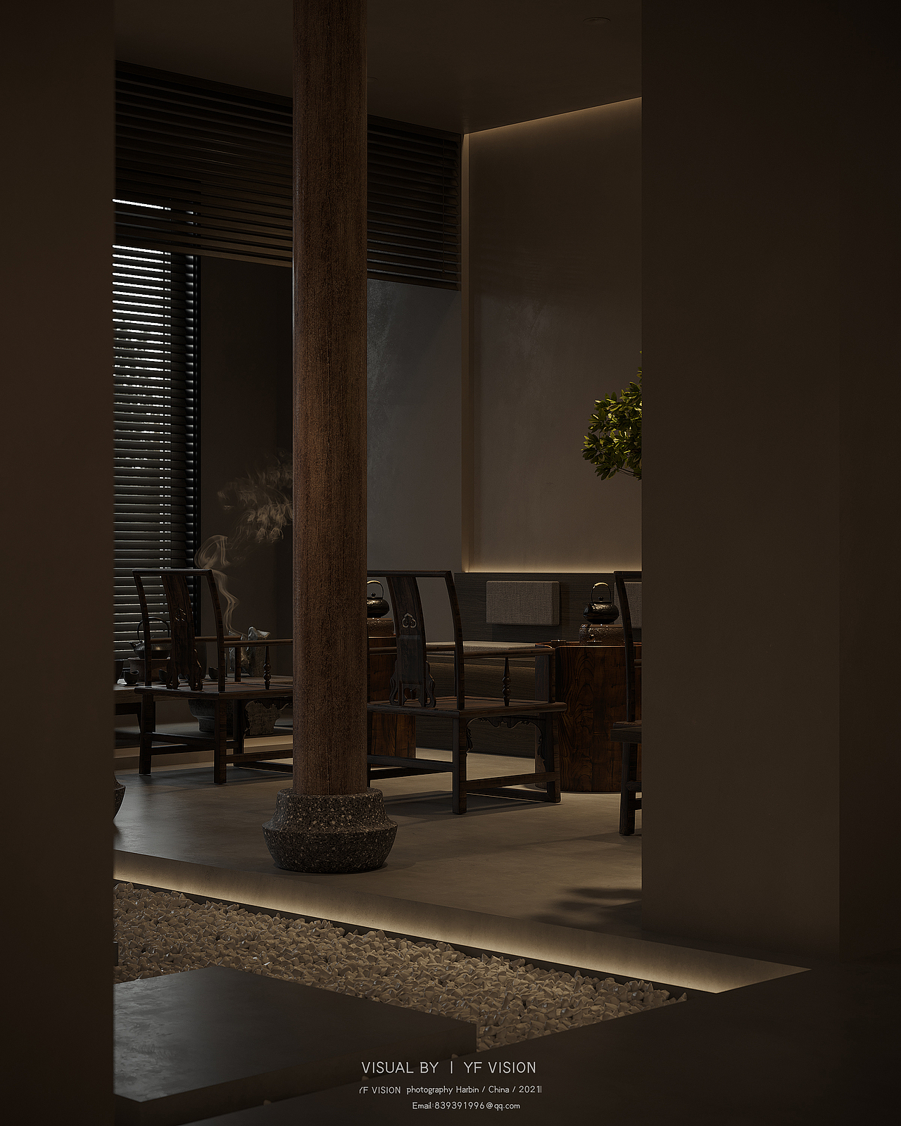 茶馆（图ZMjkzMzY3NzQ0） - 商业空间设计 - 站酷设计师YF秋山原创素材 - 站酷ZCOOL