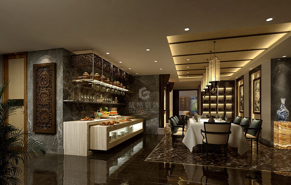 成都休闲会所装修设计丨会所装修设计理念（图ZMTIzNTAzODY4） - 家装设计 - 站酷设计师四川筑格装饰原创素材 - 站酷ZCOOL