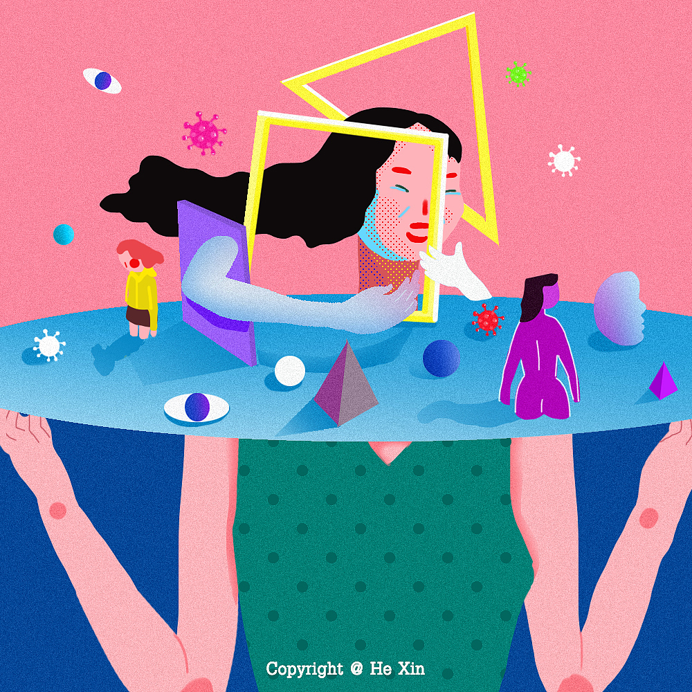 《欲》（圖ZMTk5NjYwMTk2） - 創(chuàng)作習(xí)作 - 站酷設(shè)計(jì)師河心原創(chuàng)素材 - 站酷ZCOOL