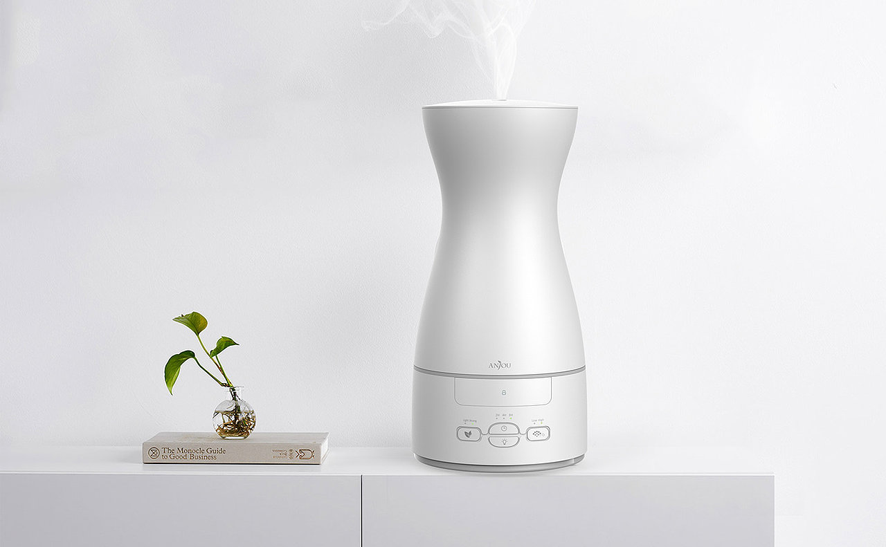 智能自动加精油香薰加湿器