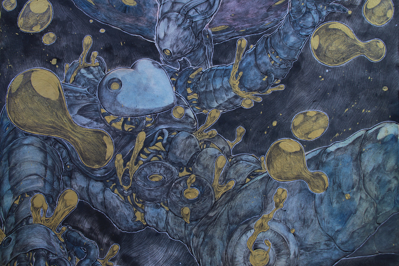 Determination 決心 2017-003（图ZOTMxMTIzMjQ=） - 艺术插画 - 站酷设计师我的药呢原创素材 - 站酷ZCOOL