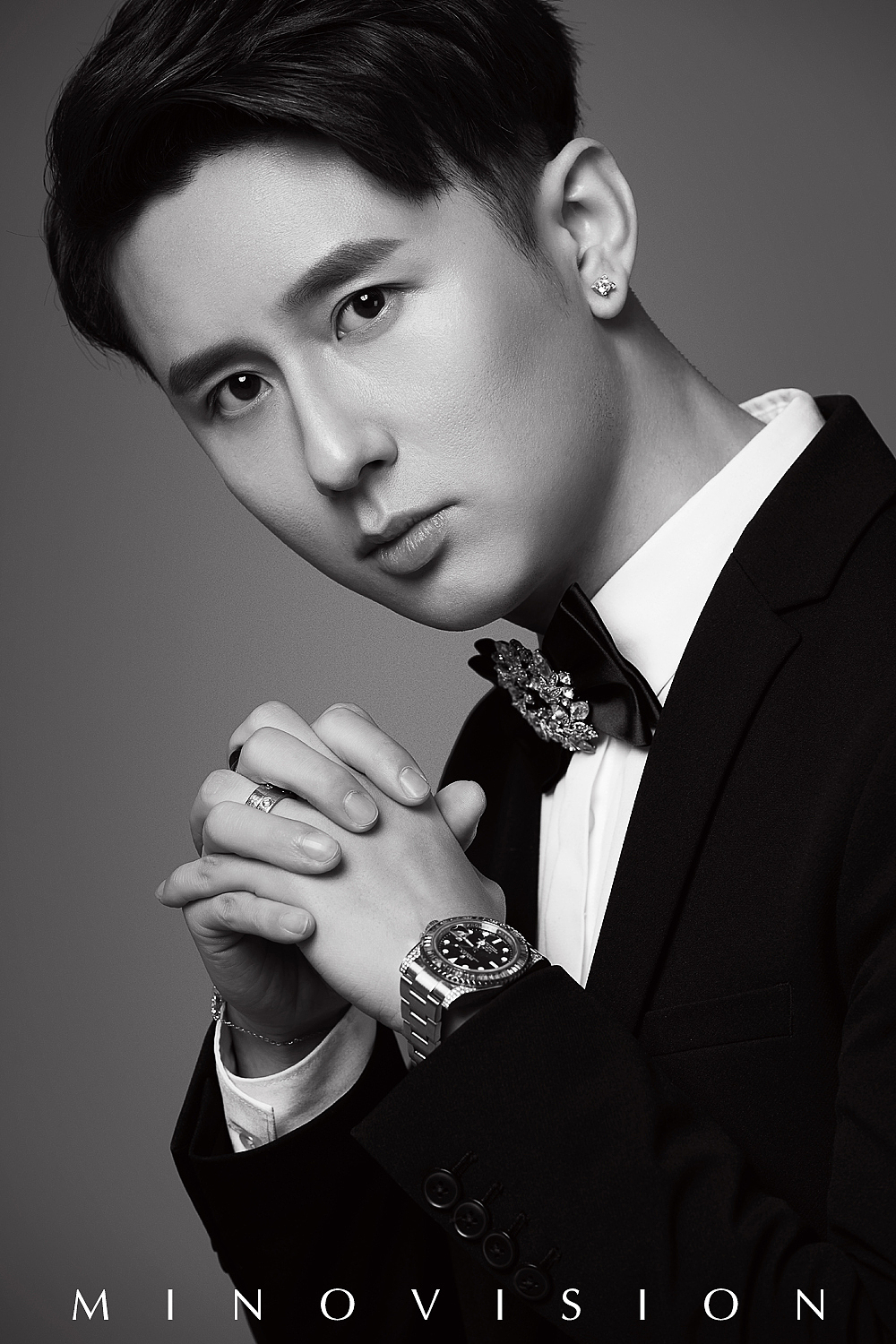 棚拍单底形象照案例