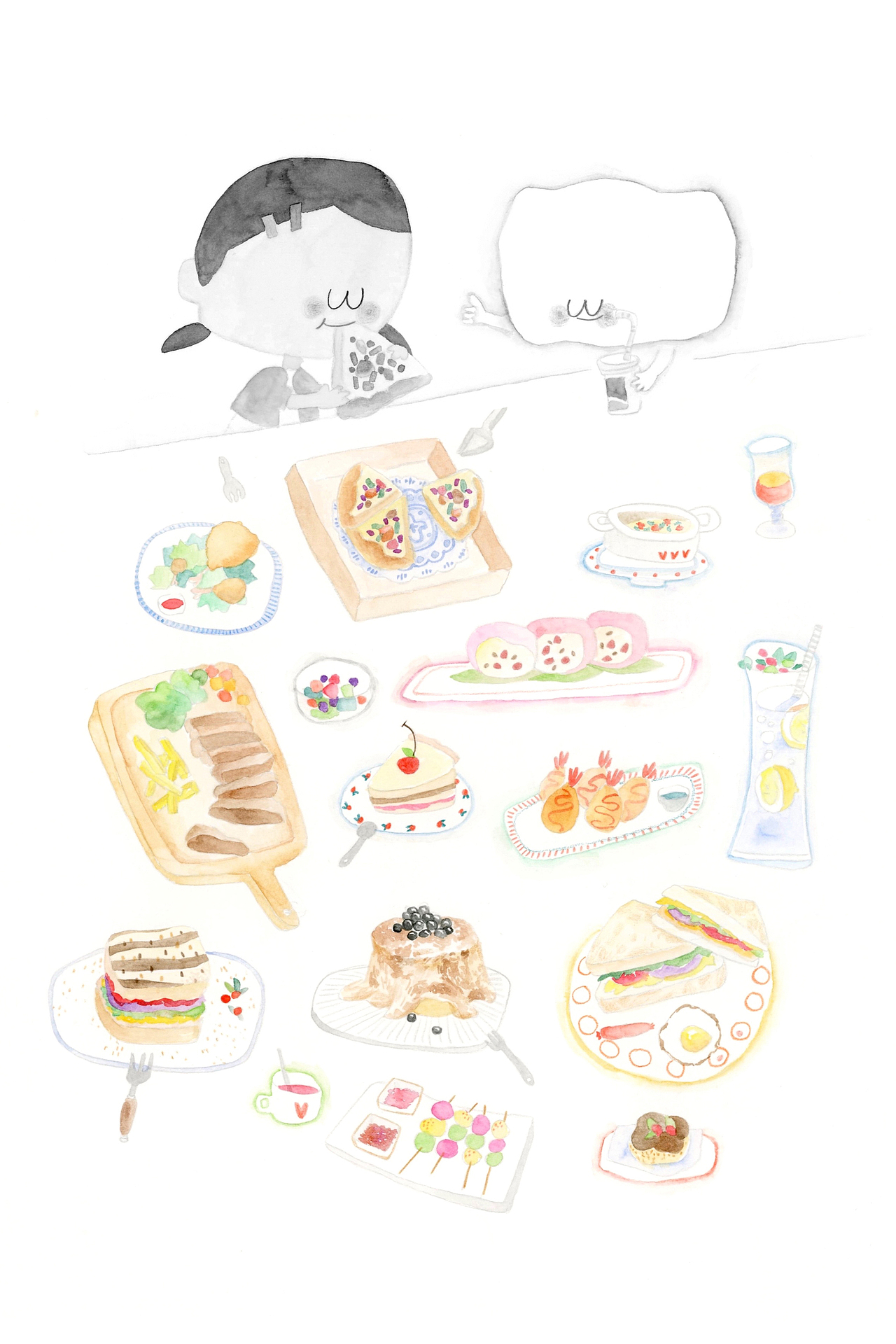 你好，我叫《云朵朵》（图ZMTYzODMwNTEy） - 绘本 - 站酷设计师RandB原创素材 - 站酷ZCOOL