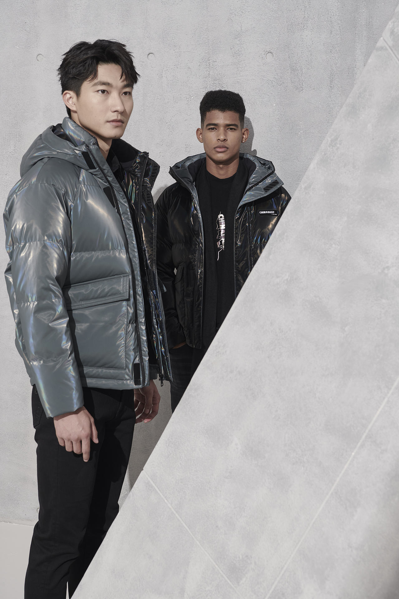 2021年冬季利郎羽绒服系列黑色，灰色，白色外套羽绒服（图ZMjc1MTU3ODQ0） - 海报 - 站酷设计师狸猫换娘子原创素材 - 站酷ZCOOL