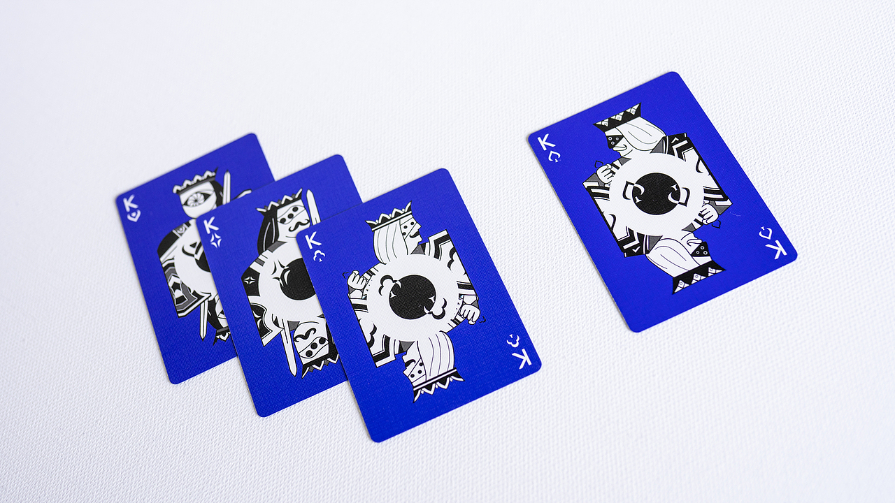 “静物”系列 花切扑克纸牌 峦级 蒙德里安 克莱因蓝