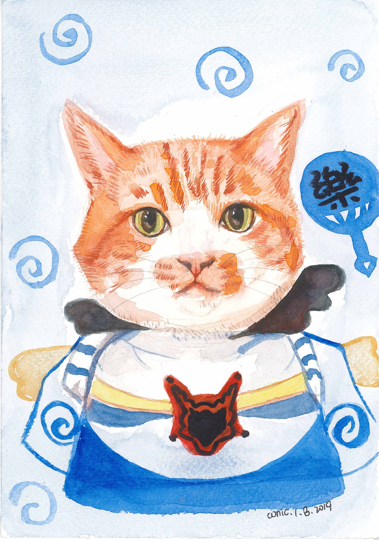 喵星人水彩集合