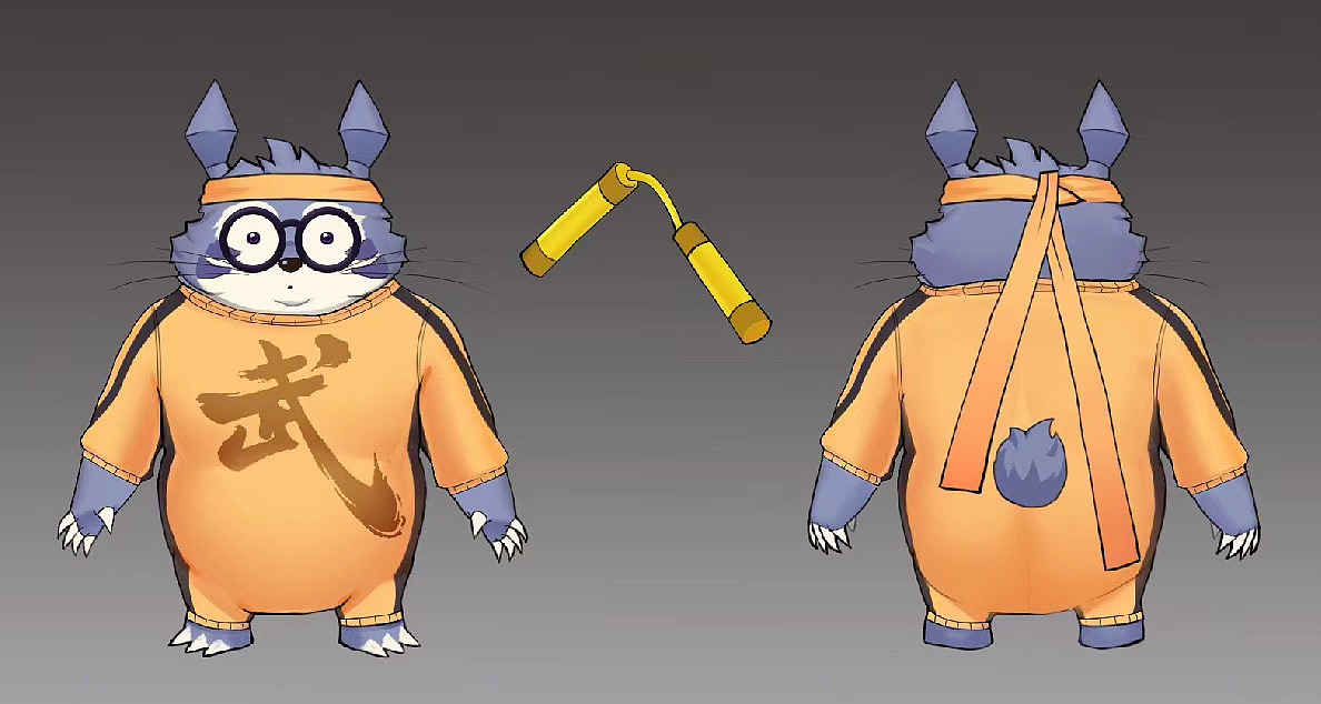 公司功夫龙猫（图ZMjUxNjA2Njg4） - 游戏原画 - 站酷设计师Z11513957原创素材 - 站酷ZCOOL