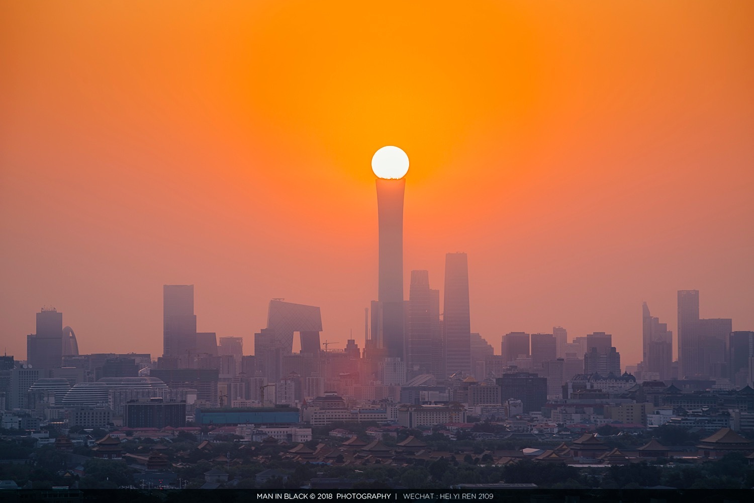 你喜欢哪个北京日出?