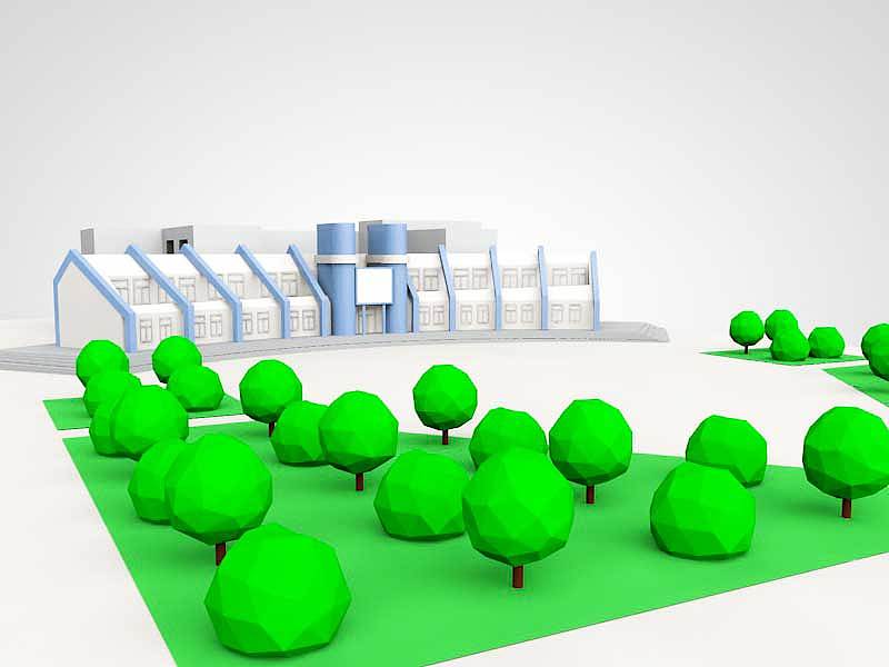 内蒙科技大学建模与H5广告制作#青春答卷2016#（图ZNTA4MDU1NTY=） - 建筑/空间 - 站酷设计师zebulonChan原创素材 - 站酷ZCOOL