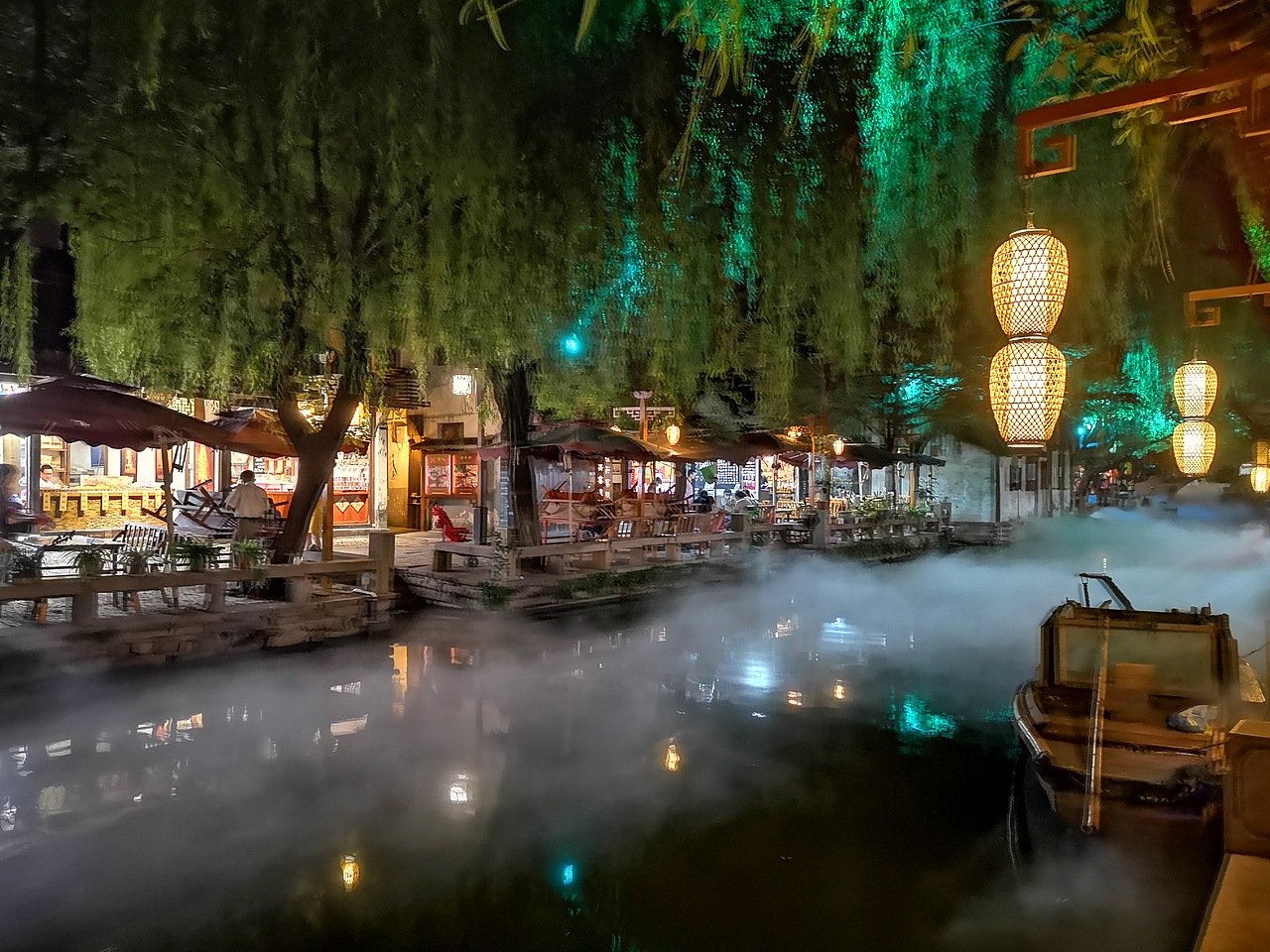 周庄中秋（图ZMTI5MTkwMDI4） - 风光摄影 - 站酷设计师延长线_31原创素材 - 站酷ZCOOL