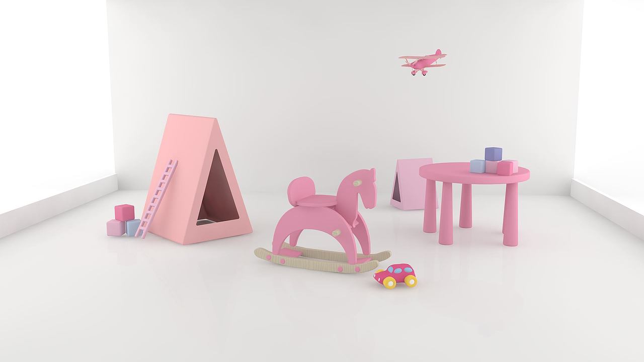 520亲子节 C4D+PS 电商 纸尿裤页面