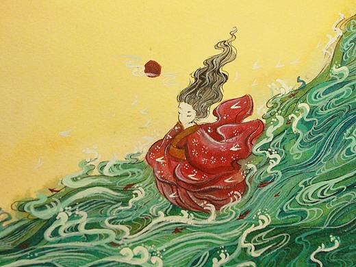 乘风破浪（个人主页-ZNDk0Mzc3OTI=） - 艺术插画 - 站酷设计师月时YS原创素材 - 站酷ZCOOL