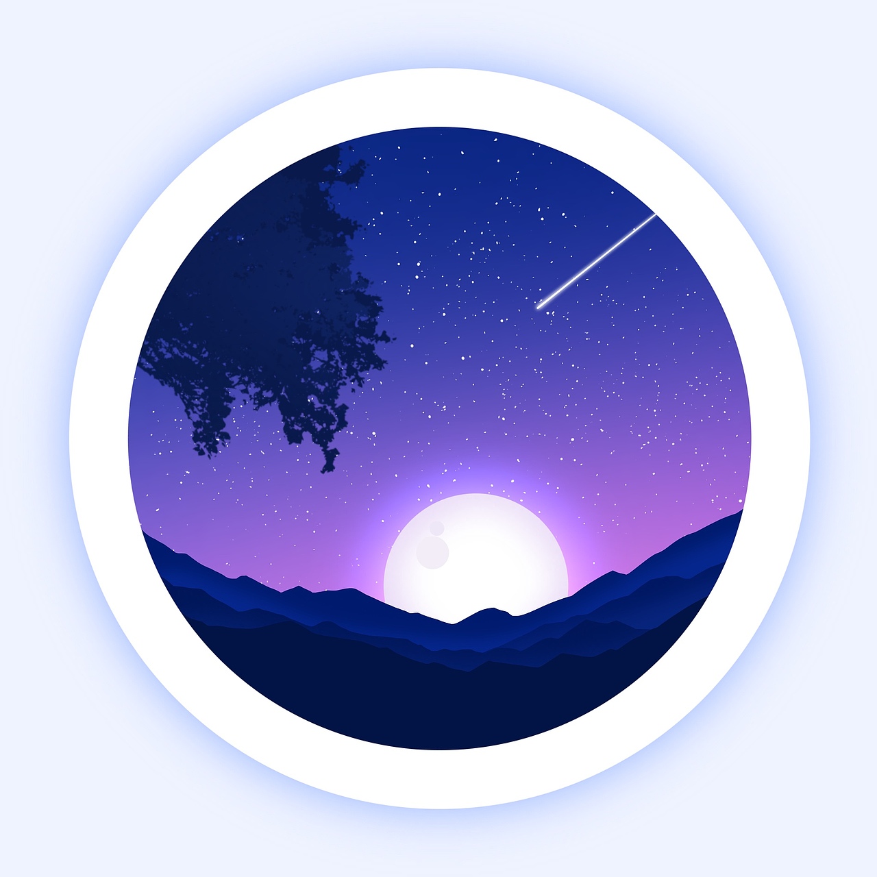 梦幻渐变星球（图ZMjM3MjEzNjMy） - 创作习作 - 站酷设计师青蔻眉弯弯原创素材 - 站酷ZCOOL