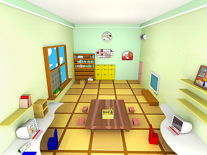 3d卡通场景设计