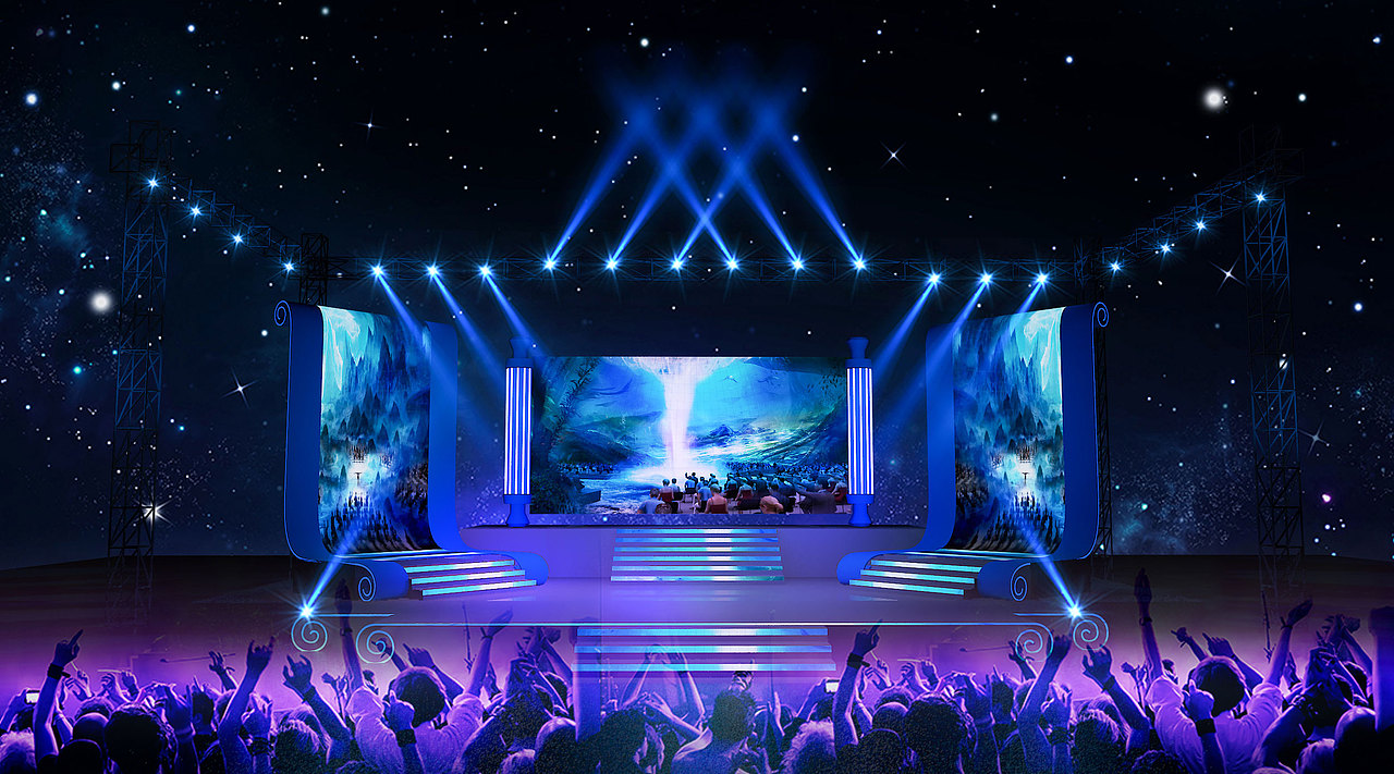 舞美舞台设计（图ZMTg3MjM2OTQw） - 舞台美术 - 站酷设计师庸人自扰Q原创素材 - 站酷ZCOOL