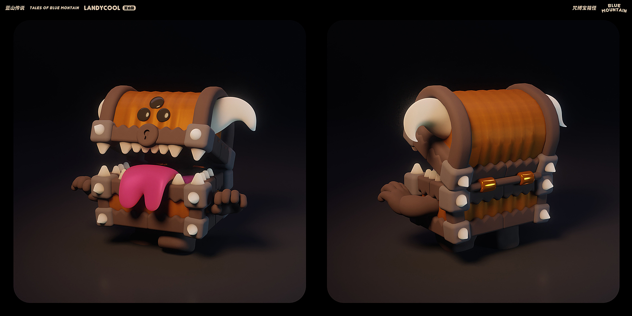 蓝山传说 | 个人潮玩系列角色设计