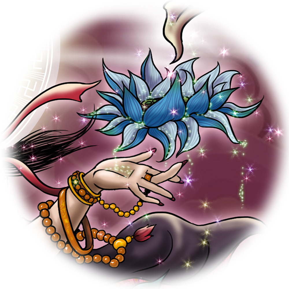 吉祥天女,婆罗门教-印度教的幸福与财富女神,相传