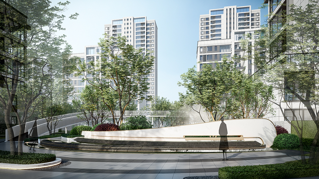 现代景观住宅大区概念方案图（图ZMjQ1MDIyOTgw） - 建筑/空间 - 站酷设计师Spaltaion艺行原创素材 - 站酷ZCOOL