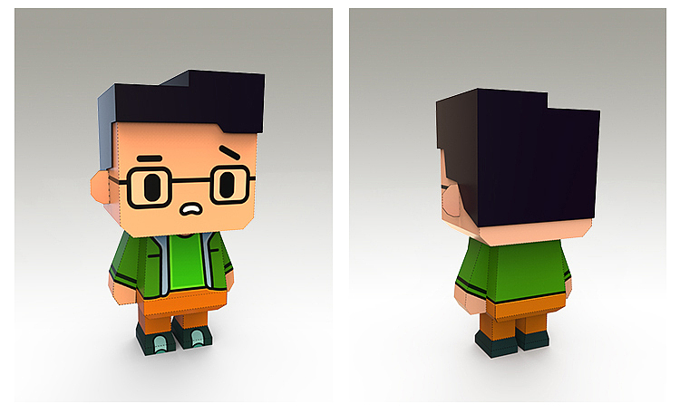 生活大爆炸_纸模型设计（图ZMTM2MTAwNTEy） - 其他手工艺 - 站酷设计师纸模设计师JENTC原创素材 - 站酷ZCOOL