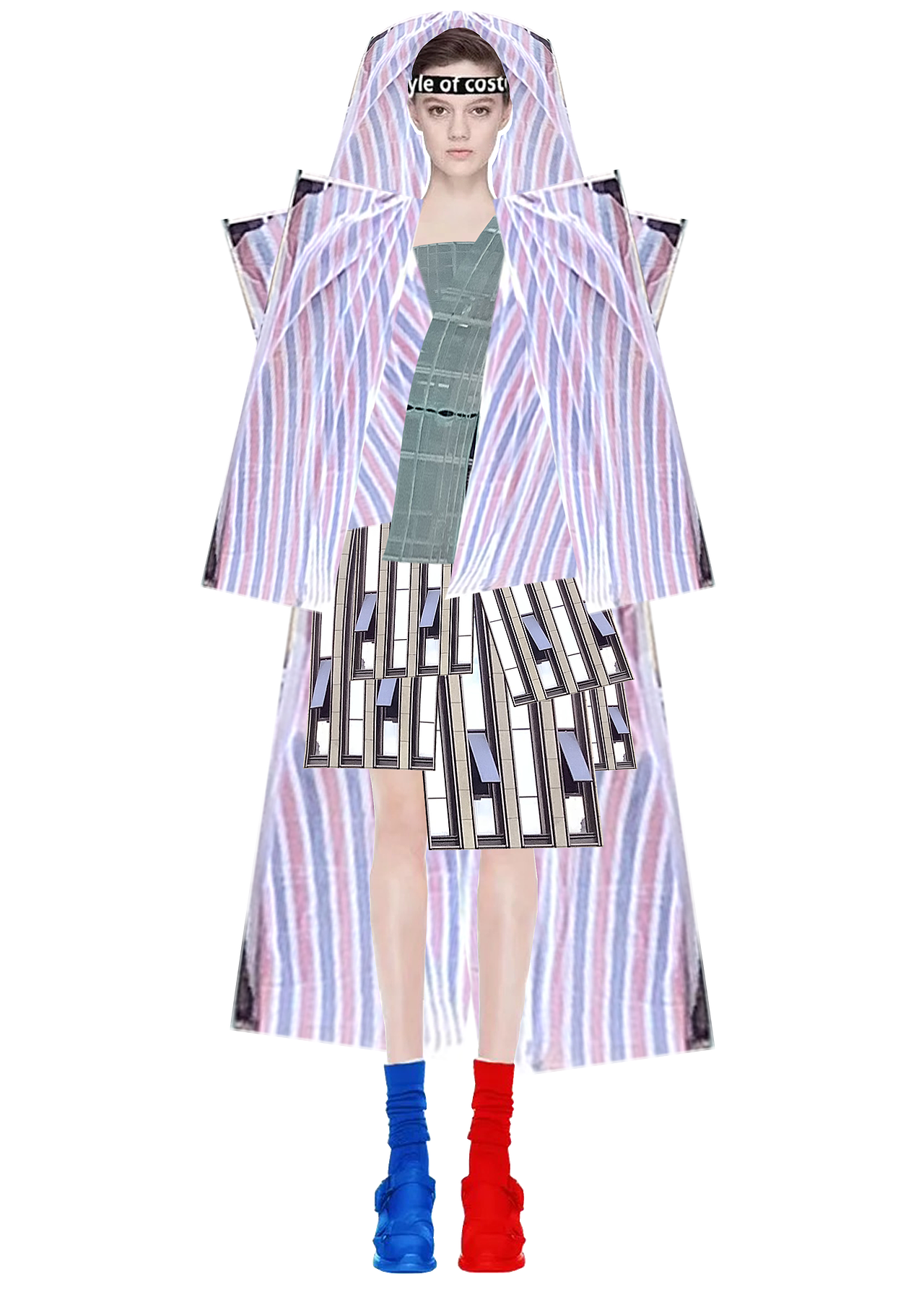 服装创意拼贴设计