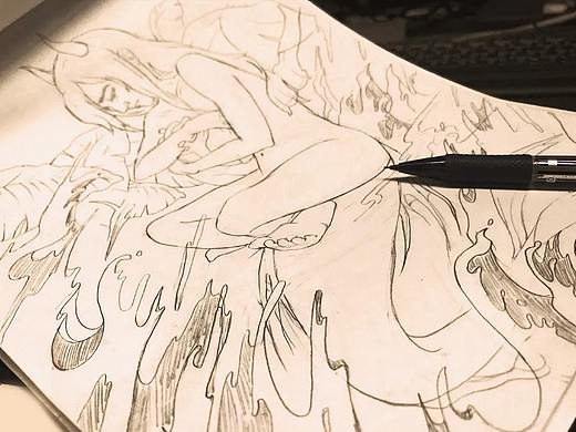 插画创作（情绪）