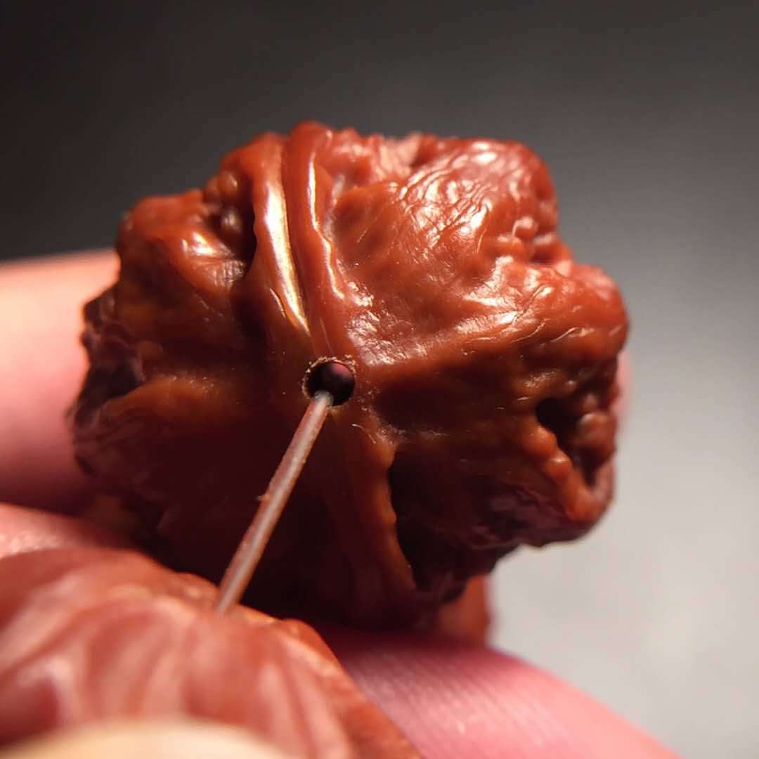 极品野生八棱小核桃手串--龙掌柜文玩