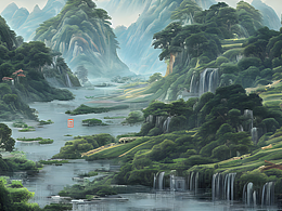 #AI创作实验室#乡村的美景