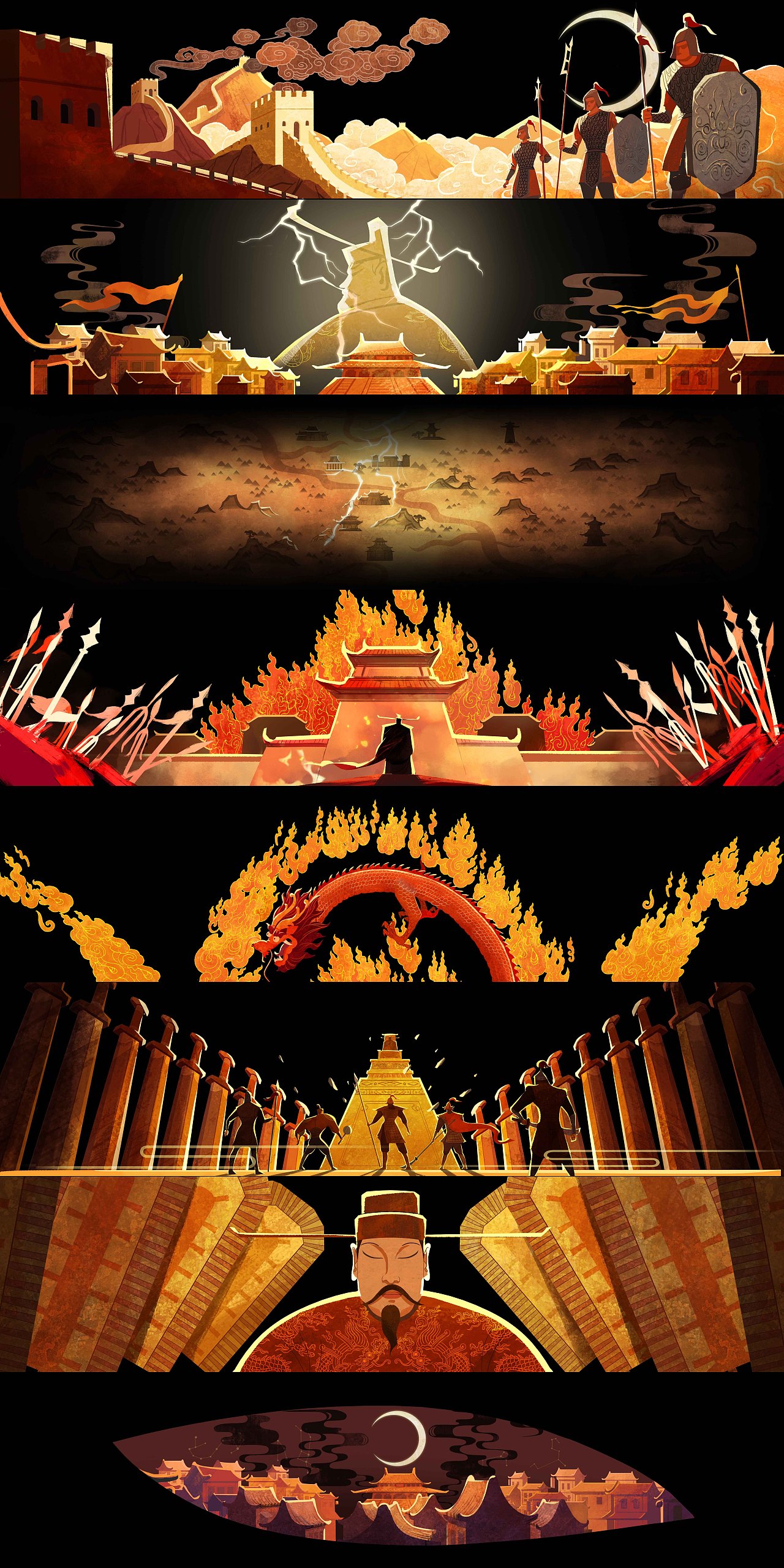 如梦晋阳| 用动漫传承历史（图ZMTg2NjE2ODcy） - 宣传片 - 站酷设计师BINGO缤格动画原创素材 - 站酷ZCOOL