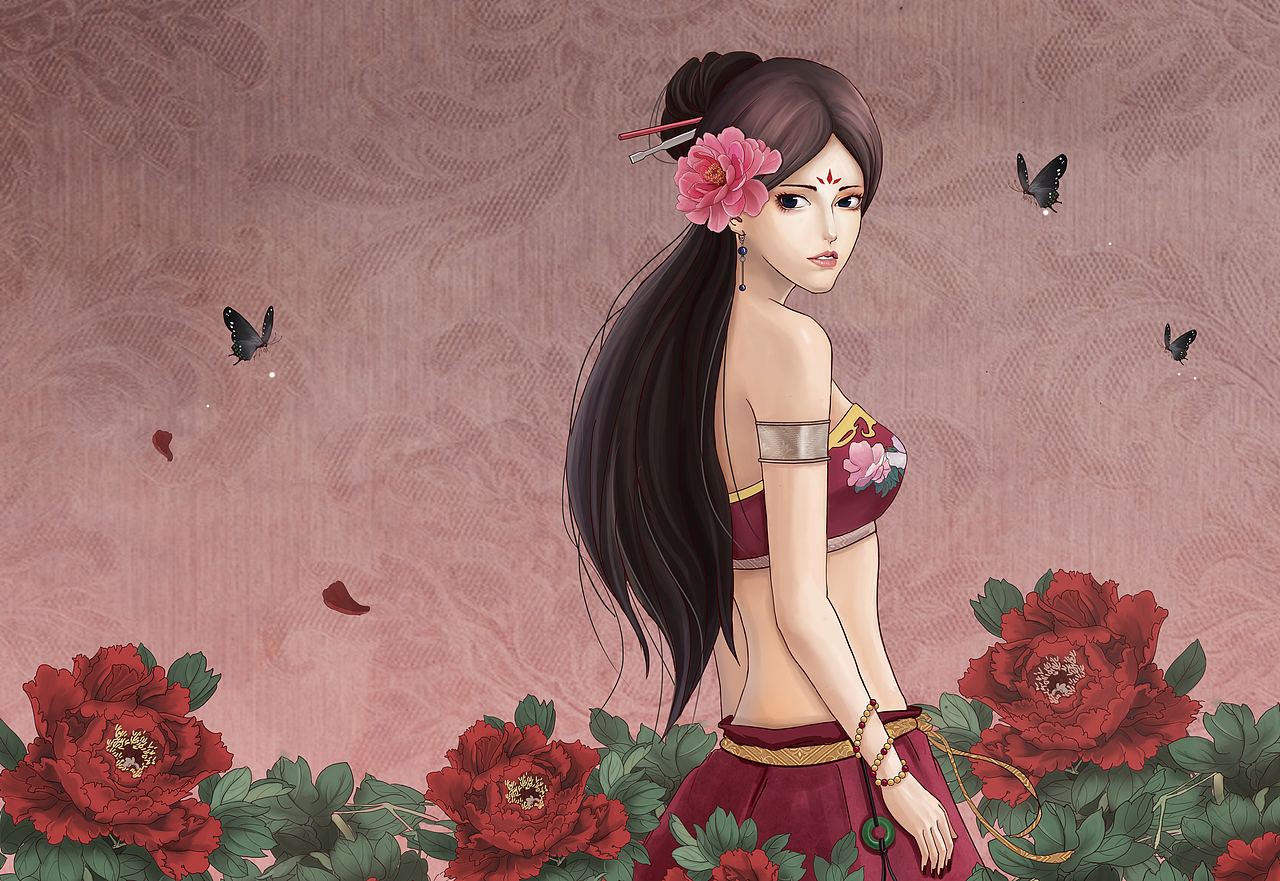 古风（图ZMjM1OTYxMTc2） - 创作习作 - 站酷设计师城_春原创素材 - 站酷ZCOOL