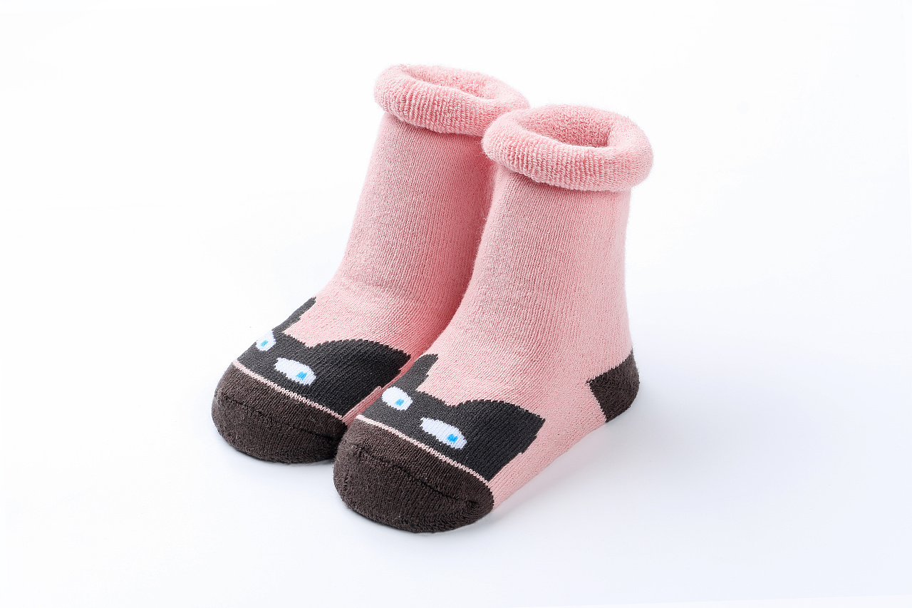婴儿宝宝袜子拍摄照片平拍儿童服装小孩袜子小童袜