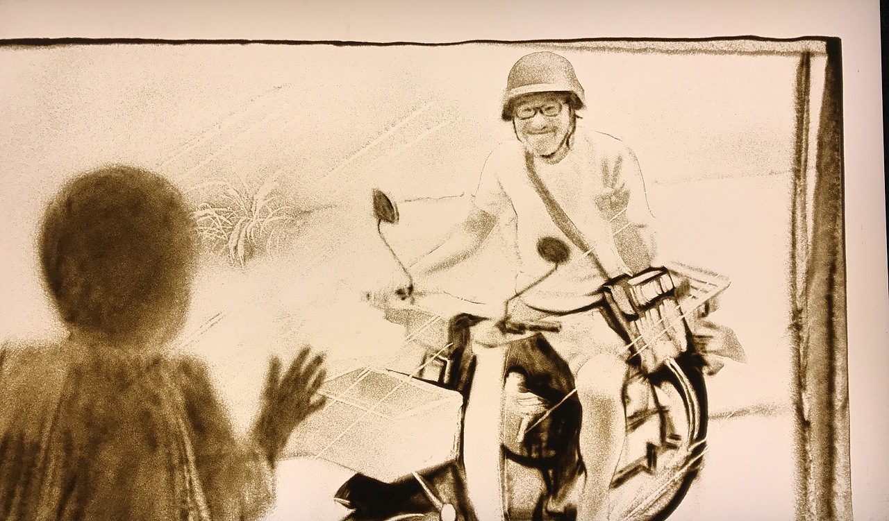 高晓松杨宗纬《越过山丘》官方沙画mv