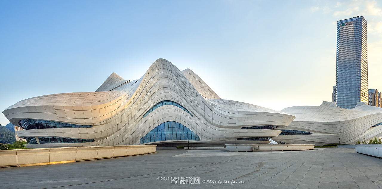 长沙梅溪湖国际文化艺术中心（图ZMjE5NDc1NTA0） - 环境/建筑摄影 - 站酷设计师建筑空间摄影老范原创素材 - 站酷ZCOOL