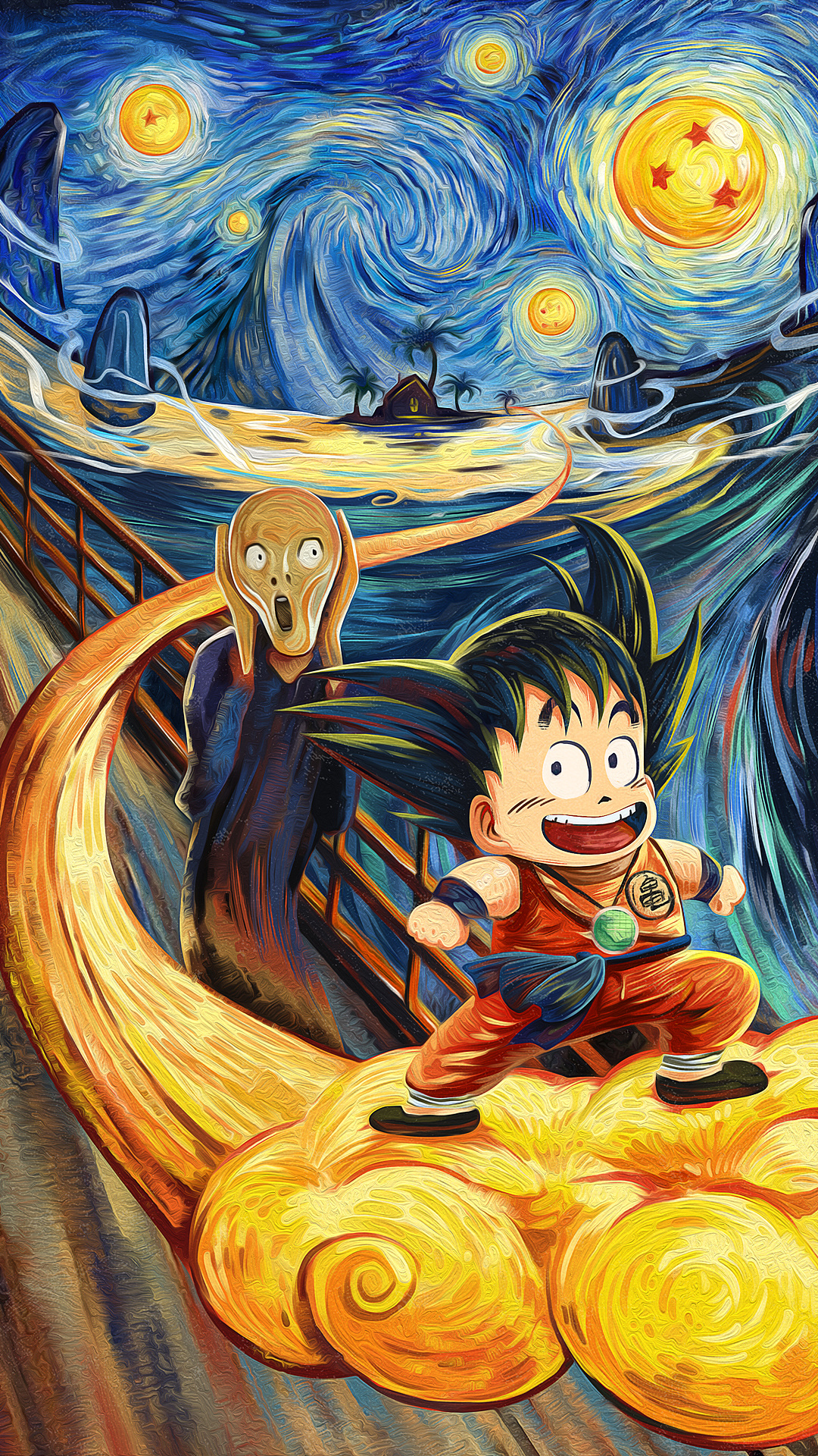 七龙珠&名画 - 原创作品 - 站酷(zcool)