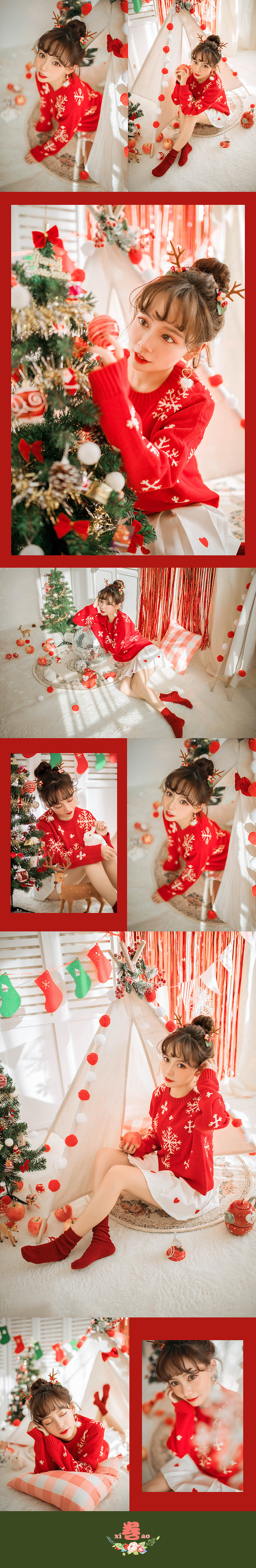 又到一年的圣诞啦~终于拍到了圣诞主题,吼嗨森~